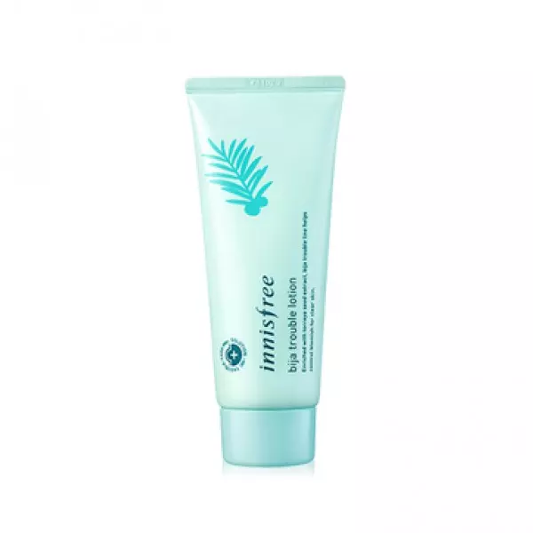 Лосьон для проблемной кожи лица с маслом Торреи Innisfree Bija trouble lotion