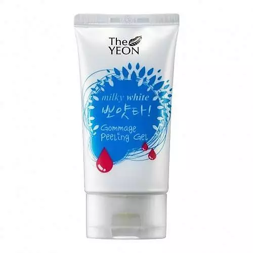 молочный пилинг-гоммаж theyeon milky-white gommage peeling gel